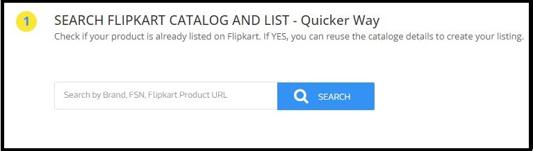 Flipkart search Listing