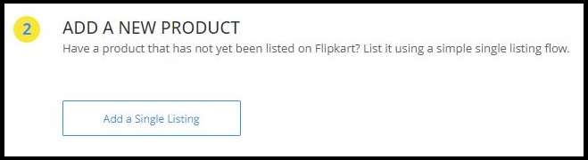 Flipkart single listing