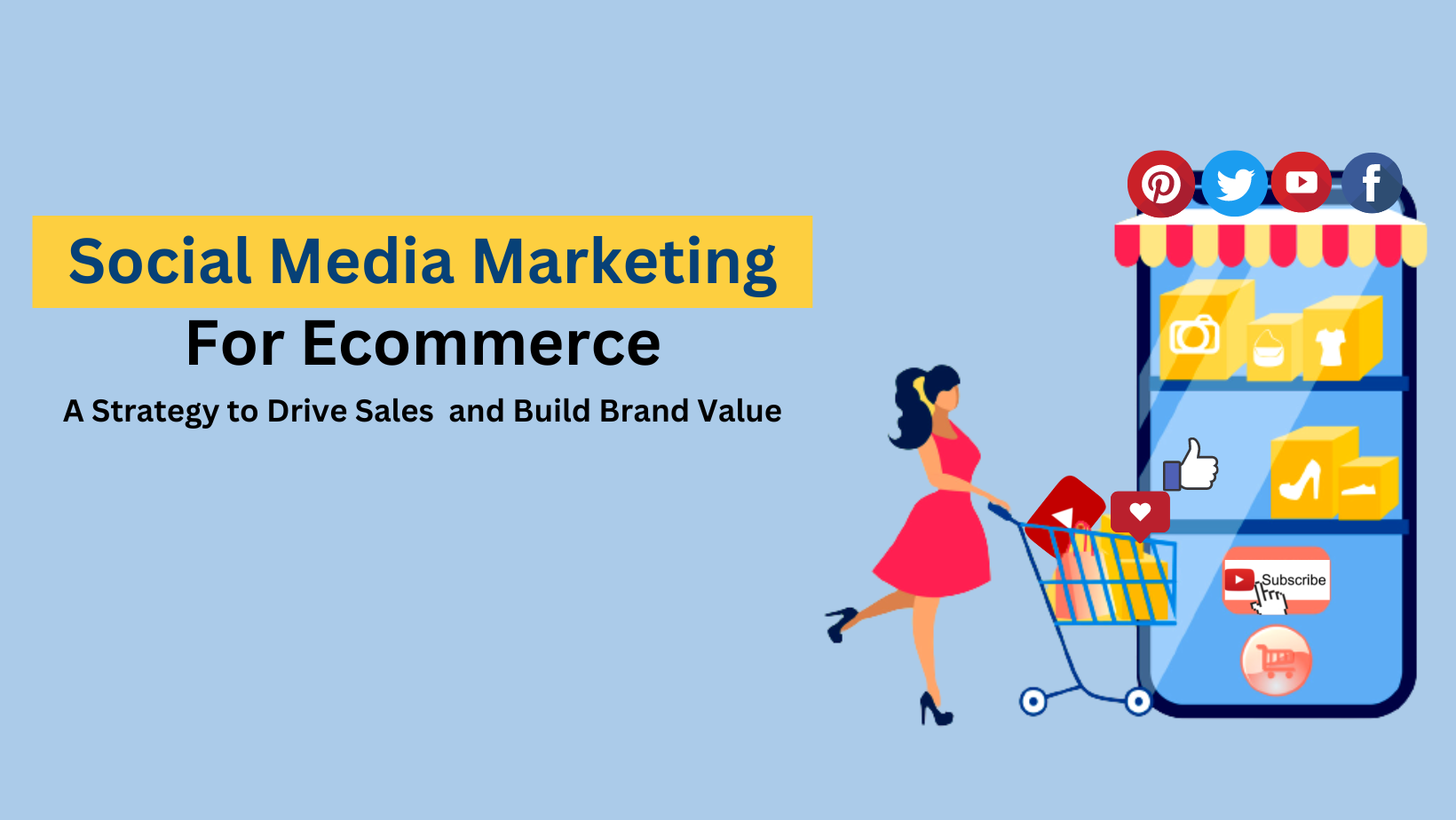 Social Media Marketing for Ecommerce : A step to Grow Online